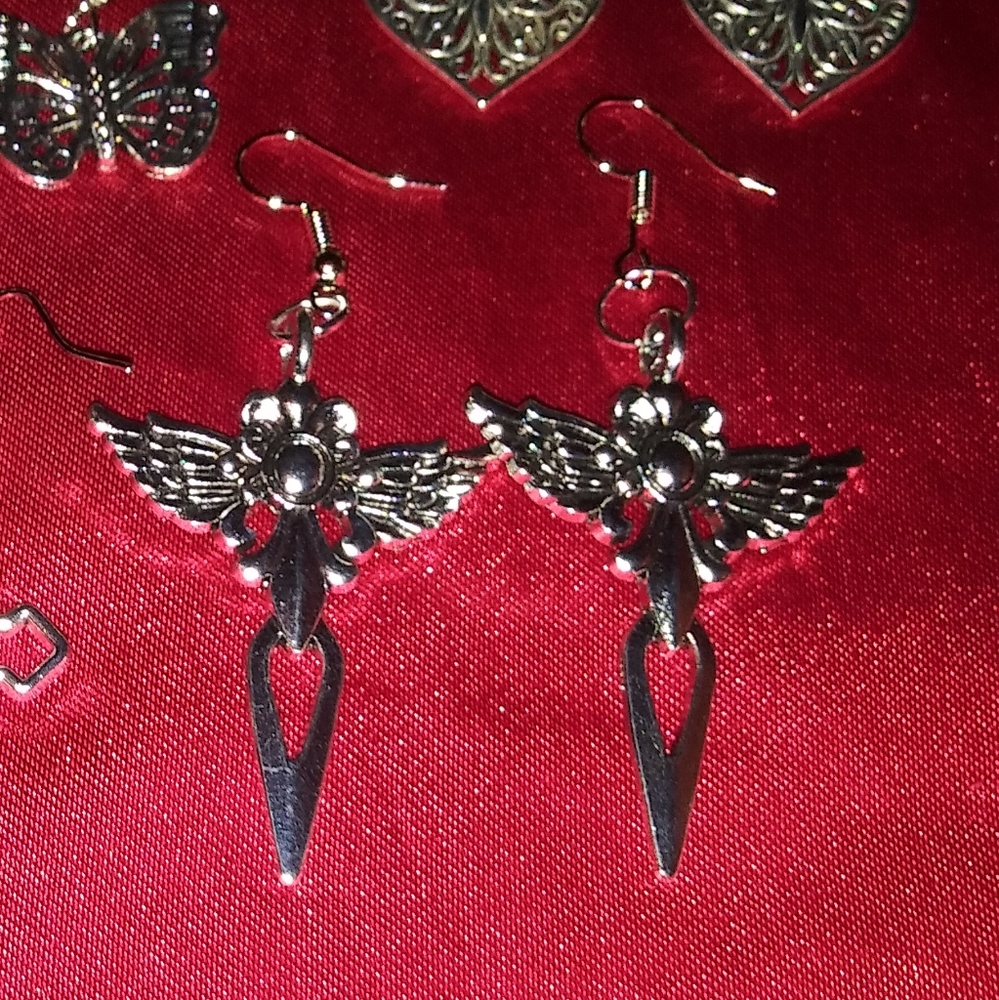Cross earrings - Picture 7 of 7